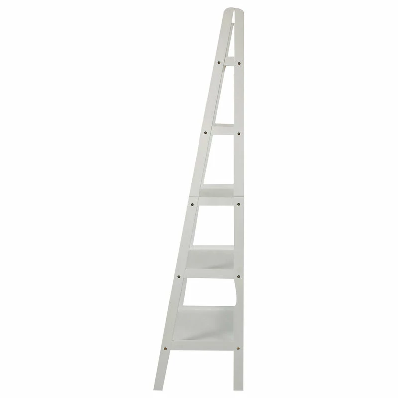 Cheapest ๐คฉ Casual Home 5-Shelf Ladder Bookcase, White โญ - Image 4