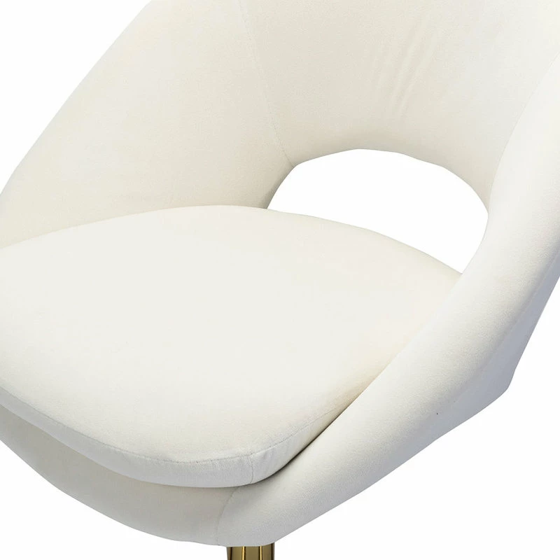 Deals 🎁 Karat Home Savas Task Chair, Ivory 😀 - Image 4