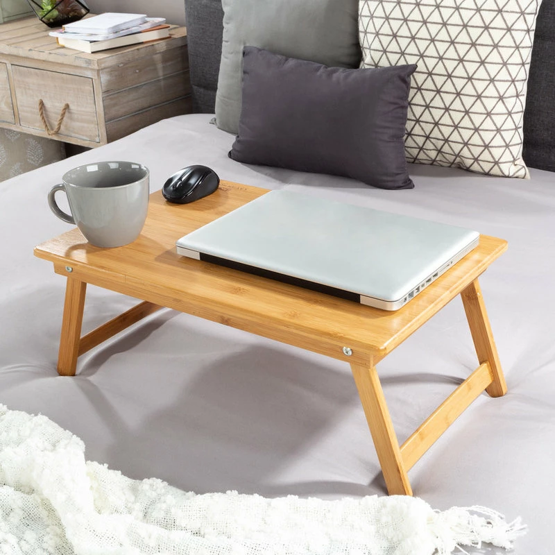 Deals ๐คฉ Lavish Home Bamboo Lap Desk With Adjustable Top And Drawer ๐ - Image 2