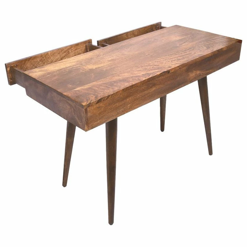 Wholesale โค๏ธ Benzara, Woodland Imprts, The Urban Port The Urban Port 20" Transitional Wood Writing Desk With 2 Drawers In Brown ๐ - Image 5