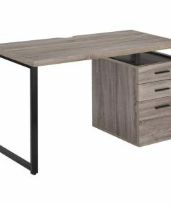 Cheap โ๏ธ Acme Furniture Coy Desk, Gray Oak ๐คฉ