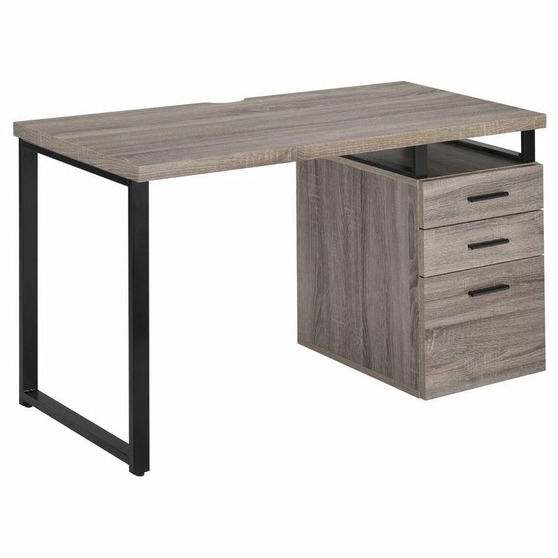 Cheap โ๏ธ Acme Furniture Coy Desk, Gray Oak ๐คฉ