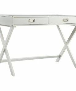 Cheapest 👍 Inspire Q Alastair Campaign Writing Desk, White 🔥