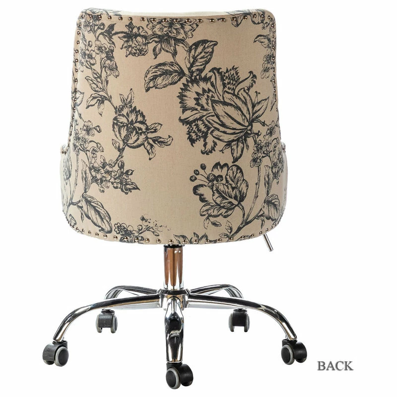 Budget 💯 Karat Home Alida Task Chair, Indigo ✨ - Image 4