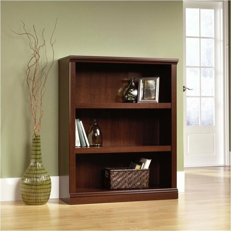 Hot Sale ๐ Pemberly Row 3 Shelf Bookcase In Select Cherry ๐งจ - Image 3