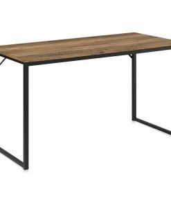 Best Pirce 🌟 Belleze 47" Barton Industrial Computer Desk, Rustic Oak ❤️