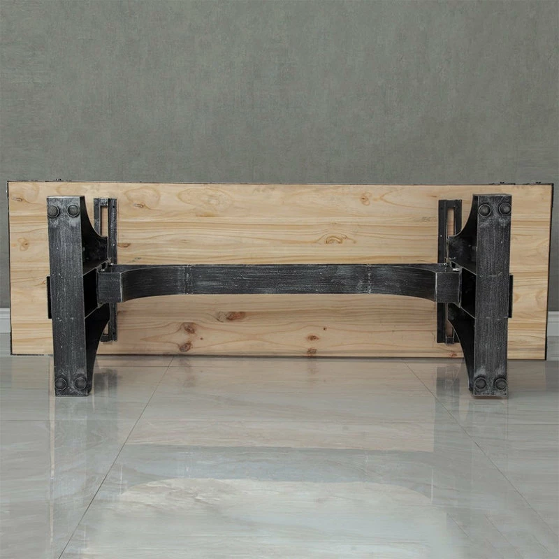 Best reviews of ๐ Homary Industrial Office Desk Executive Desk With Solid Wood Top Bridge Base, Large ๐คฉ - Image 7