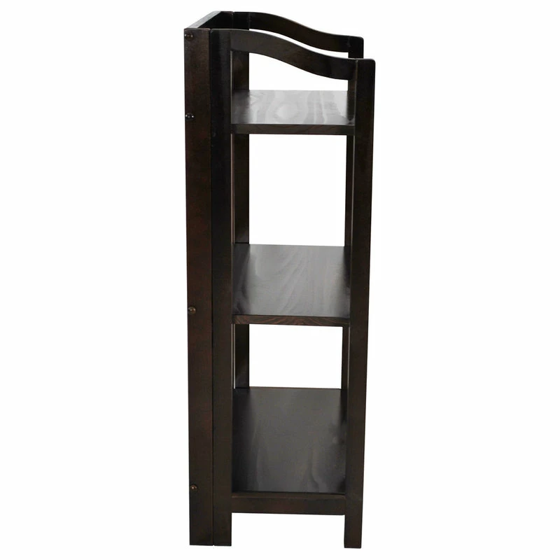 Discount ๐ฏ Casual Home Stratford 3-Shelf Folding Bookcase, Espresso, 3-Shelf ๐ - Image 3