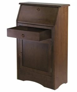 Best Pirce ✔️ Winsome Wood Transitional Walnut Composite Wood Desk 94339 🛒