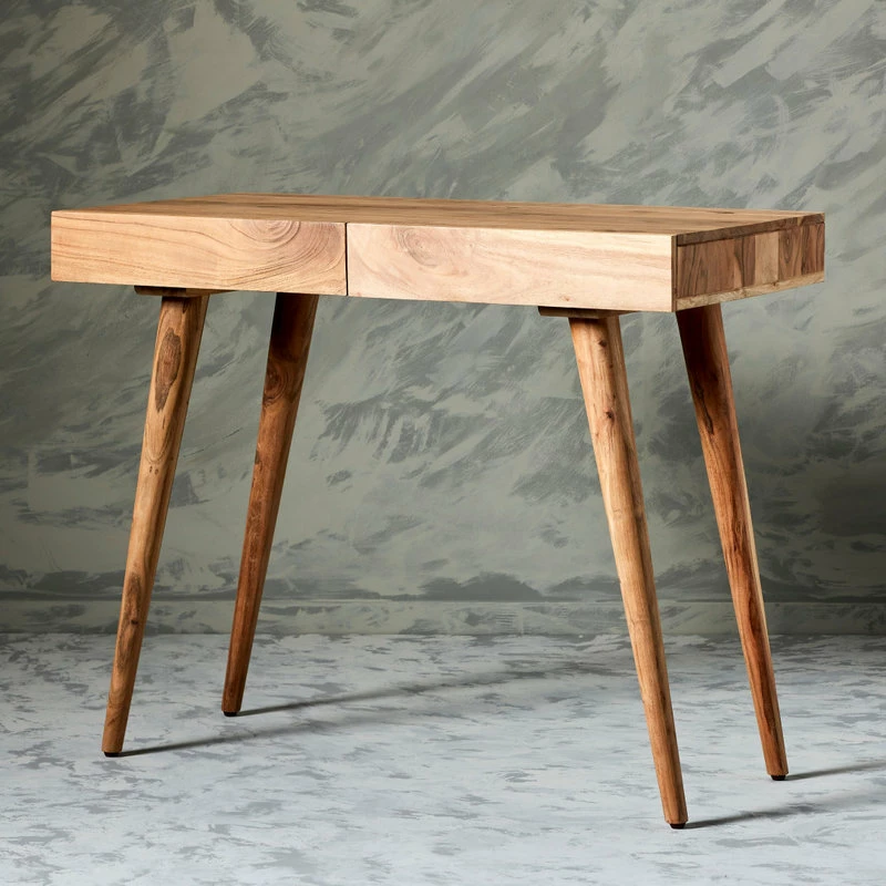 Deals ๐ Oak Idea Pratt Office Desk, Natural Walnut โ๏ธ - Image 3