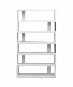 Best reviews of ⌛ Baxton Studio Barnes Six-Shelf Modern Bookcase, White 👏