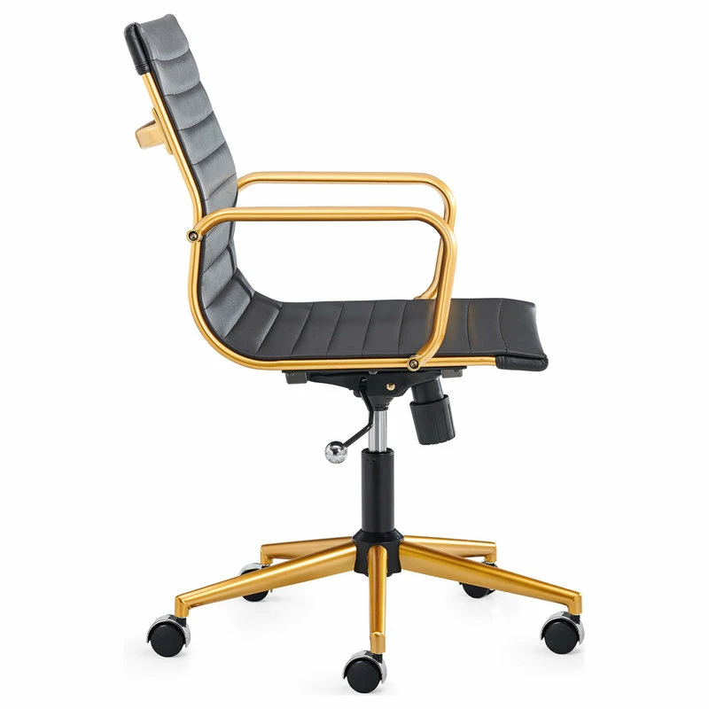 Hot Sale 🥰 LUXMOD® Gold Office Chair, Ergonomic Desk Chair,Modern Executive Chair., Gold-Bl ❤️ - Image 3