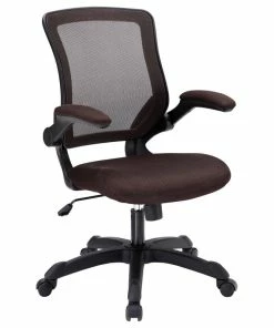 Best deal 😀 LexMod Veer Mesh Office Chair, Brown 👏