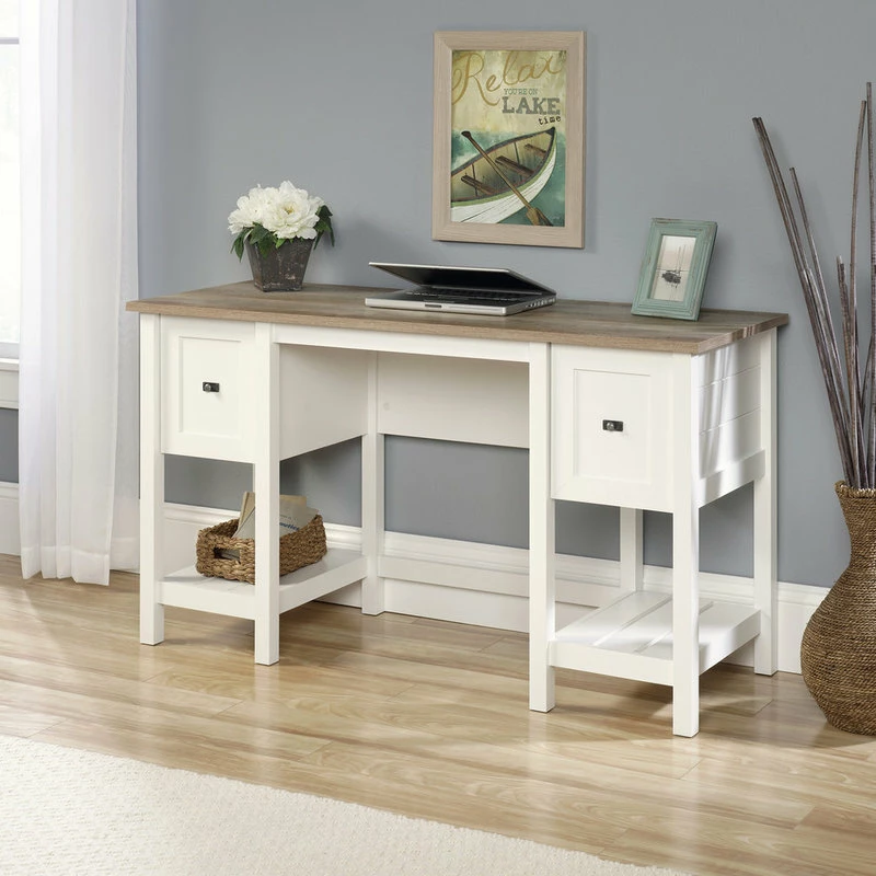 Flash Sale ๐ Sauder Cottage Road Wood Computer Desk In Soft White โจ - Image 2