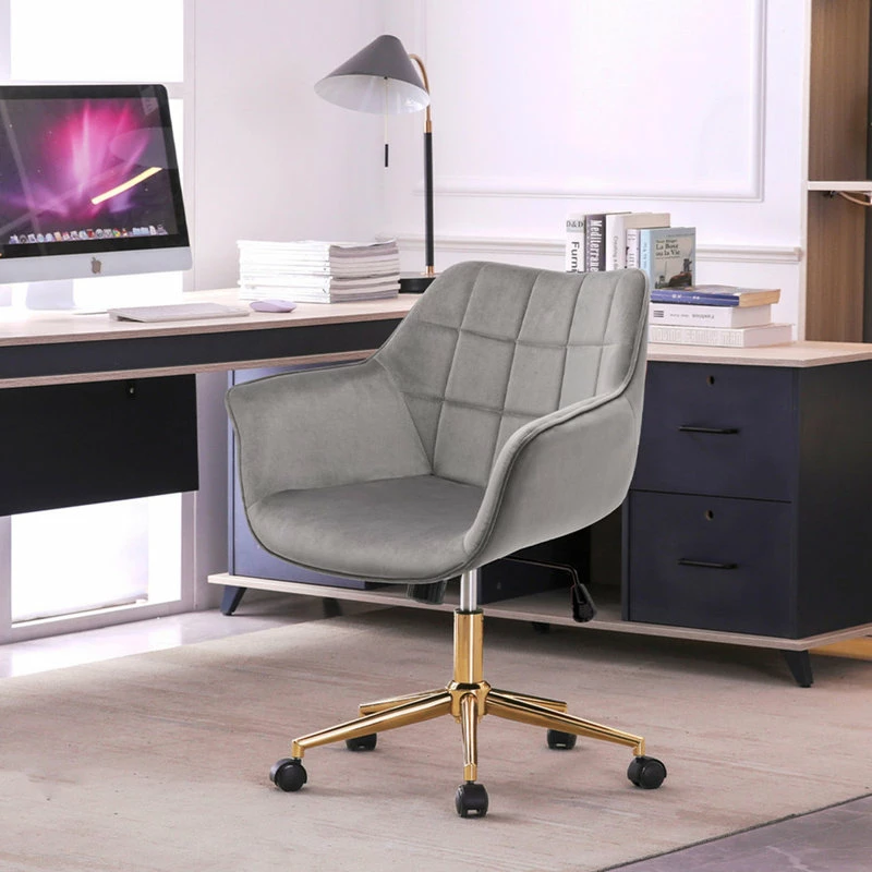 Wholesale ๐งจ Duhome Elegant Lifestyle Square Tufted Velvet Home Office Chair, Grey ๐ - Image 9