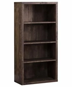 Hot Sale 😍 Monarch 4 Shelf Bookcase In Brown ⭐