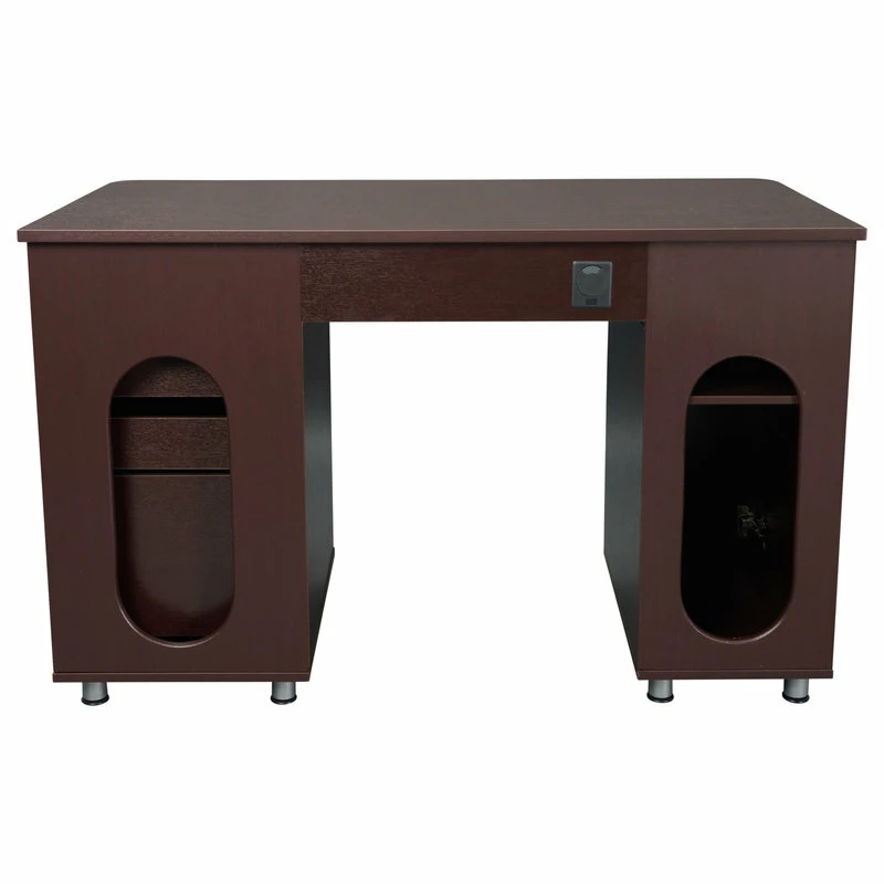 Top 10 ๐ Rta Products- L Techni Mobili Complete Workstation Computer Desk With Storage, Chocolate ๐งจ - Image 10