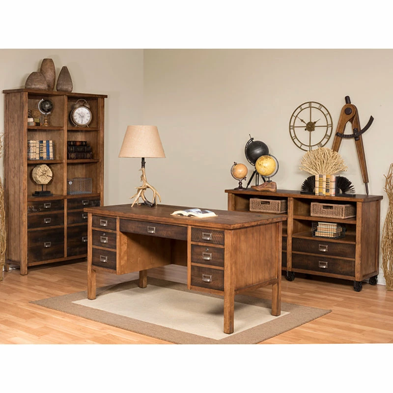 Budget ๐ Martin Main Martin Furniture Heritage Half Pedestal Desk ๐ฅ - Image 2