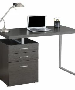 Budget ๐ Monarch Specialties Left Or Right Facing Computer Desk, Gray ๐งจ