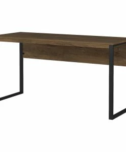 Cheap 😉 Bush Business Furniture Bush Furniture Latitude 60W Writing Desk In Rustic Brown 👏