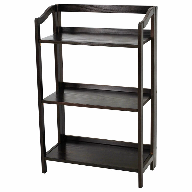 Discount ๐ฏ Casual Home Stratford 3-Shelf Folding Bookcase, Espresso, 3-Shelf ๐