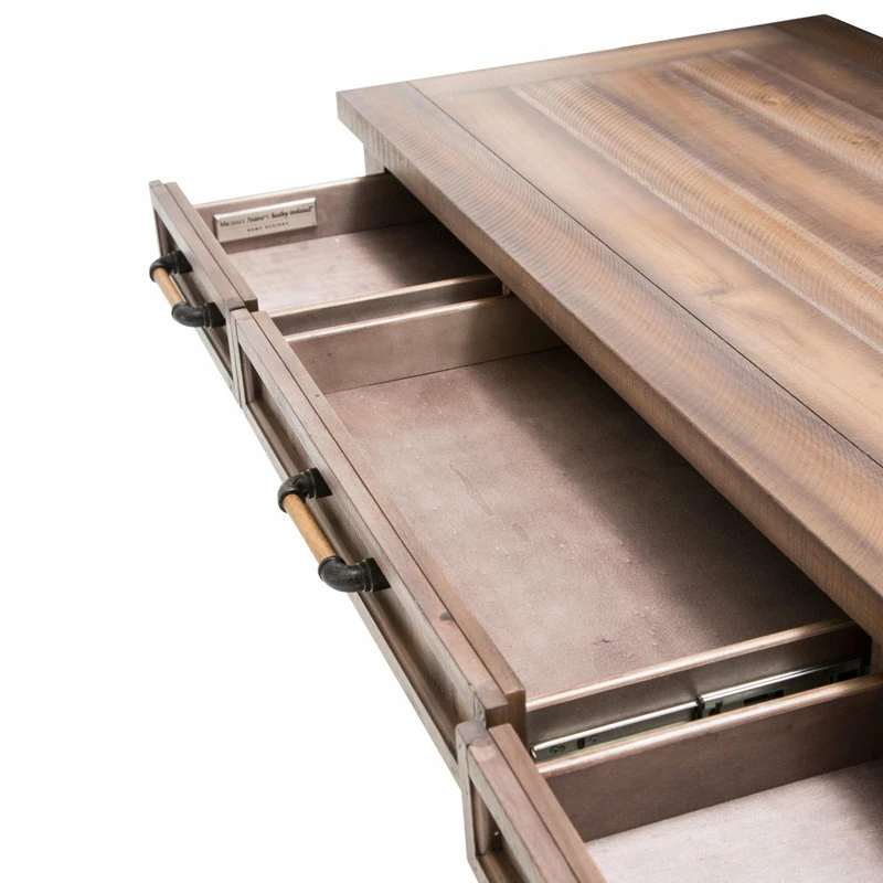 Best deal βοΈ Michael Amini Crossings Writing Desk Reclaimed Barn π― - Image 6