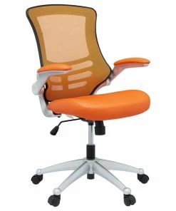 Cheap ๐ LexMod Attainment Mesh Office Chair, Orange โญ