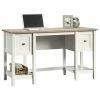 Flash Sale 👍 Sauder Cottage Road Wood Computer Desk In Soft White ✨