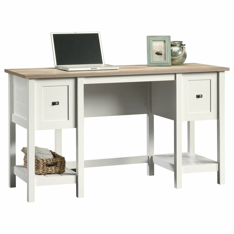 Flash Sale ๐ Sauder Cottage Road Wood Computer Desk In Soft White โจ