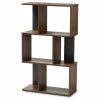 Coupon 😍 Baxton Studio Legende Brown And Dark Gray Display Bookcase 😀