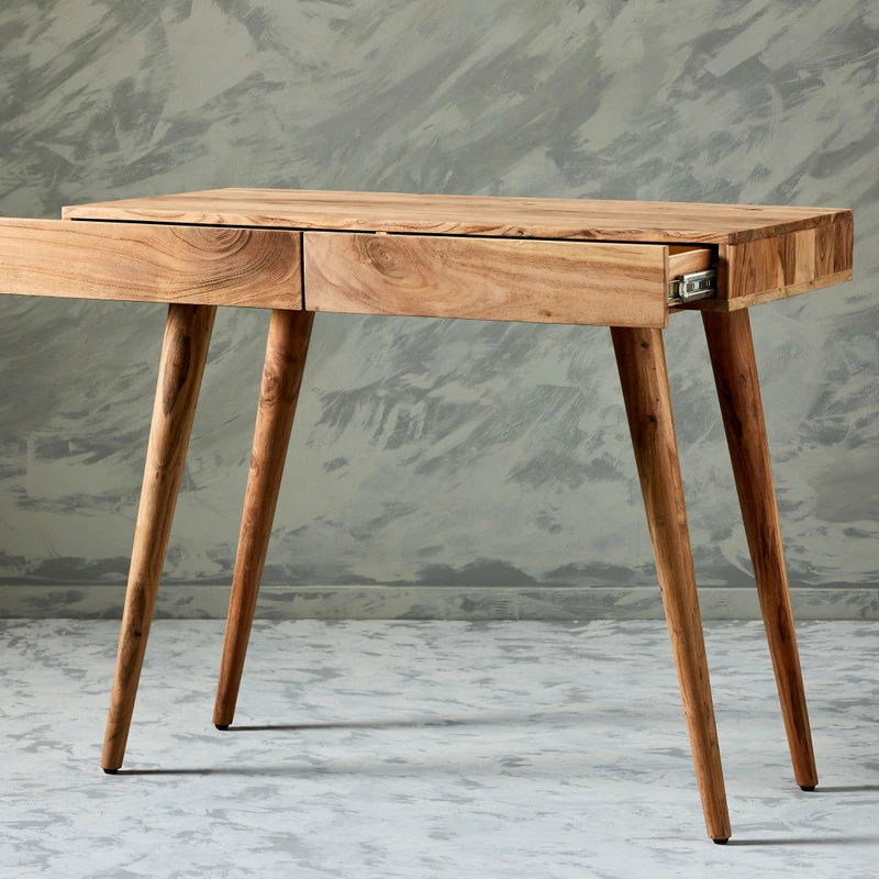 Deals ๐ Oak Idea Pratt Office Desk, Natural Walnut โ๏ธ - Image 6