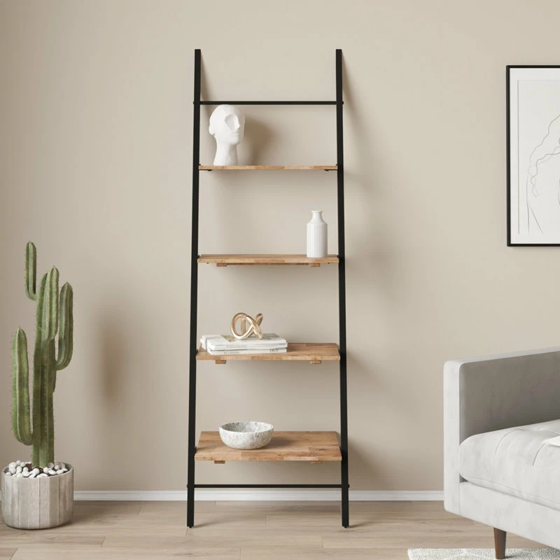 Coupon ๐ฅ Madeleine Home Inc. Claret Ladder Shelf, Natural ๐งจ - Image 4