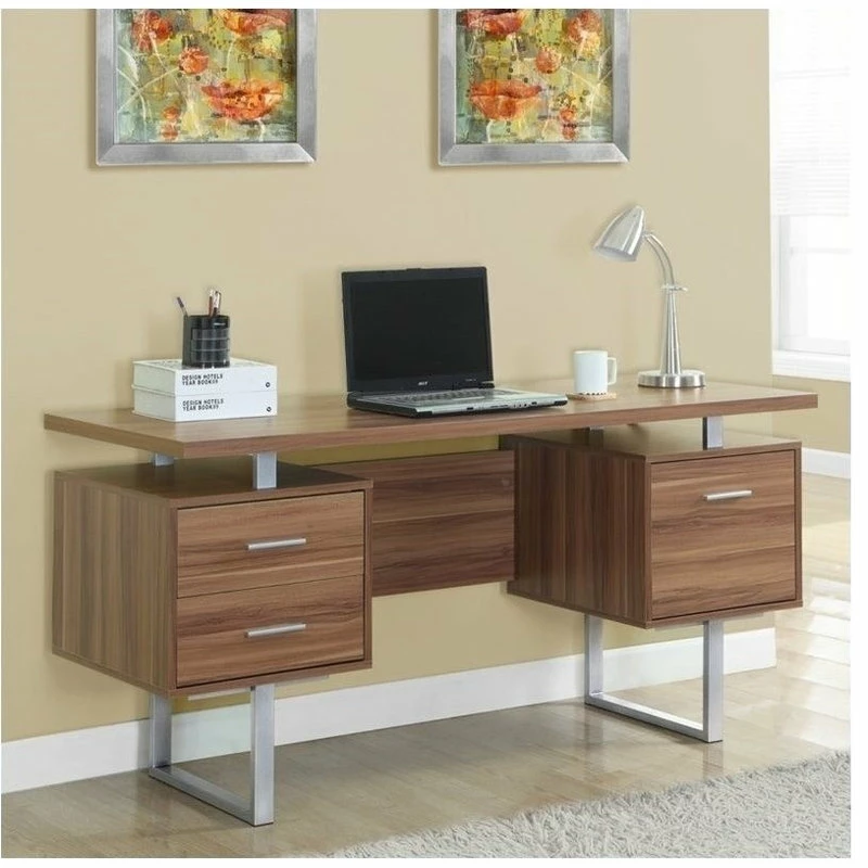 Best Sale โ Pemberly Row 60" Office Desk In Walnut ๐ - Image 2