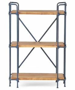 Cheap ๐ฅฐ GDFStudio Brooklyn Industrial 3 Shelf Firwood Bookcase ๐