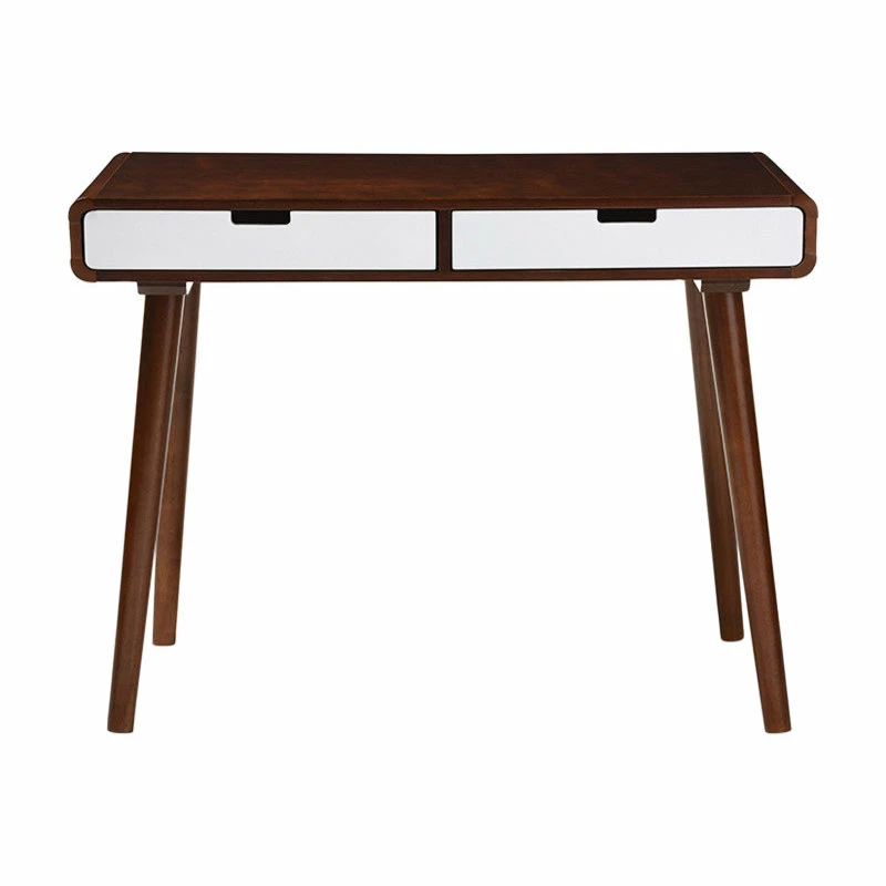 Wholesale ๐ Baxton Studio Casarano Wood Home Office Writing Desk, White And Brown โ