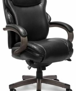 New 🔔 La-Z-Boy Office La-Z-Boy Hyland Executive Office Chair With AIR Lumbar Technology Black 😀