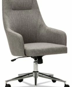 Budget 🎉 Alera Captain Series High Back Chair, Gray Tweed 🌟
